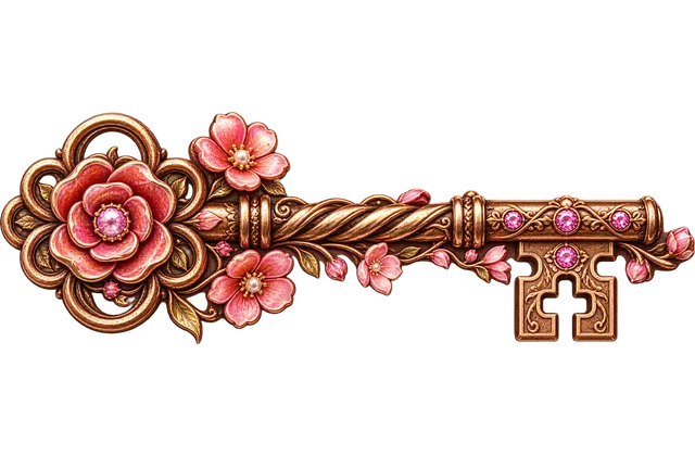 Blossom Rose key